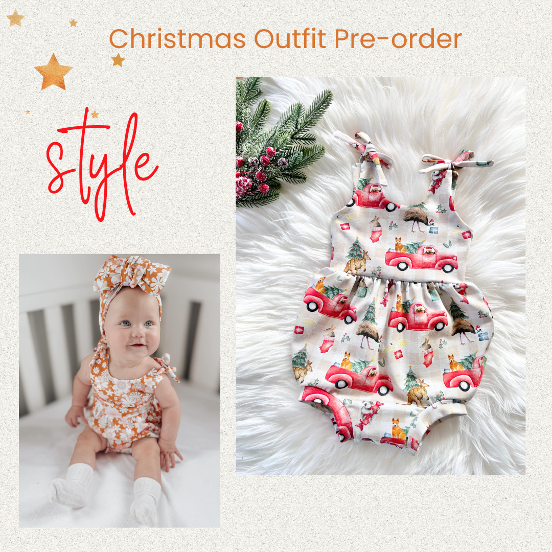 Brielle bubble romper-summer: Please select fabric