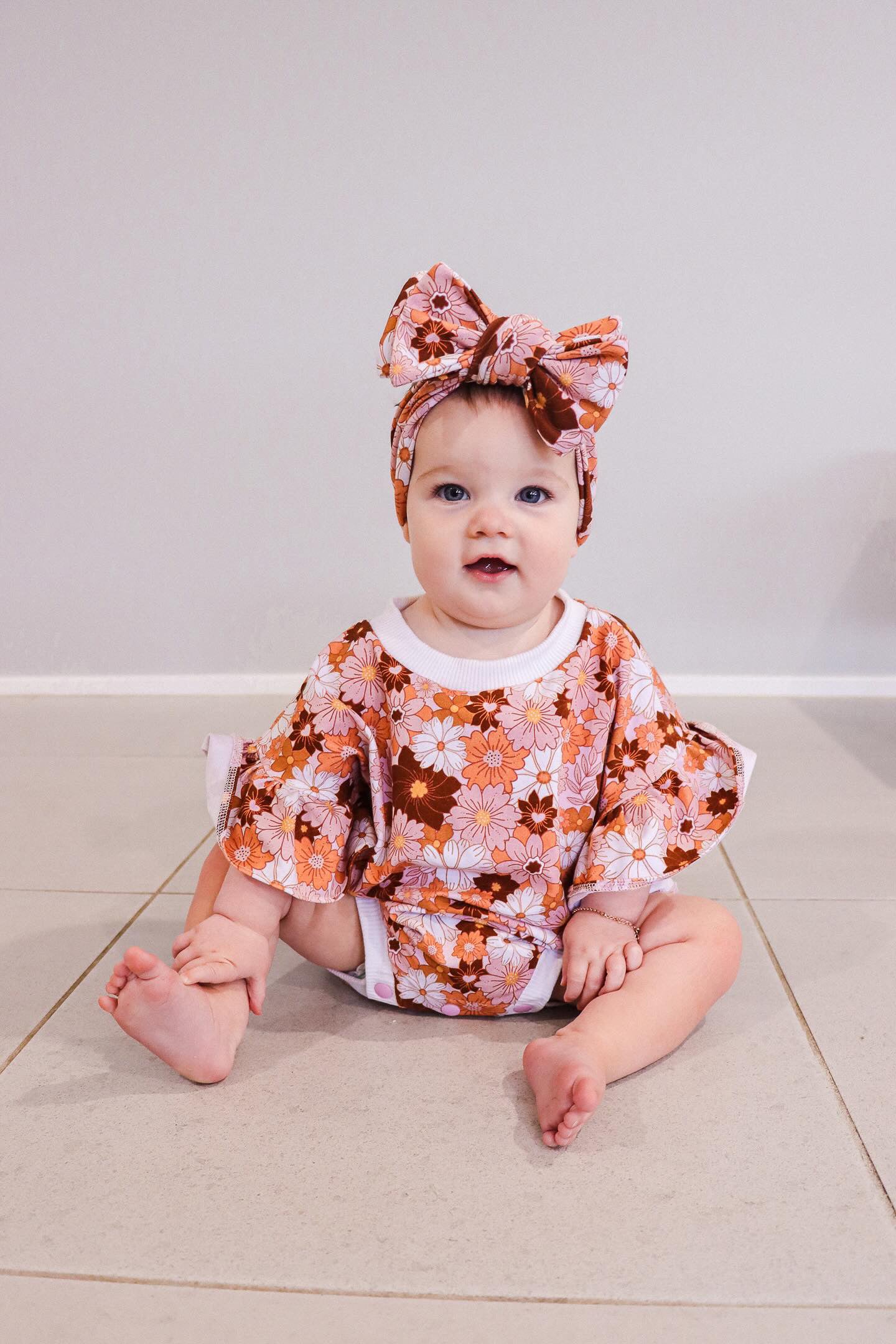 Oversized Bow Headband, Top Knots, Baby Girl Bow: Matilda