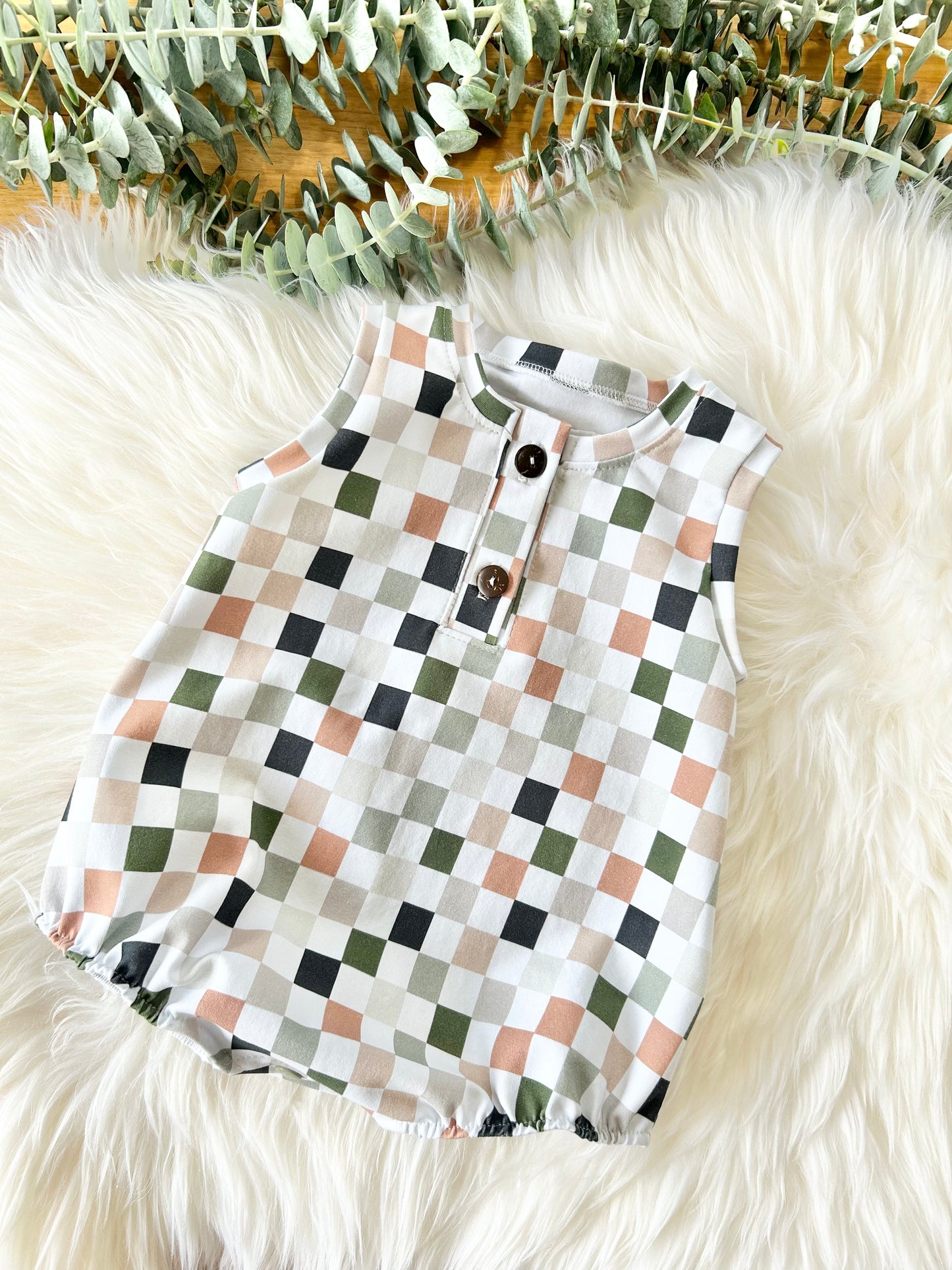 Adorable Baby Breezy Romper: Tyler checks