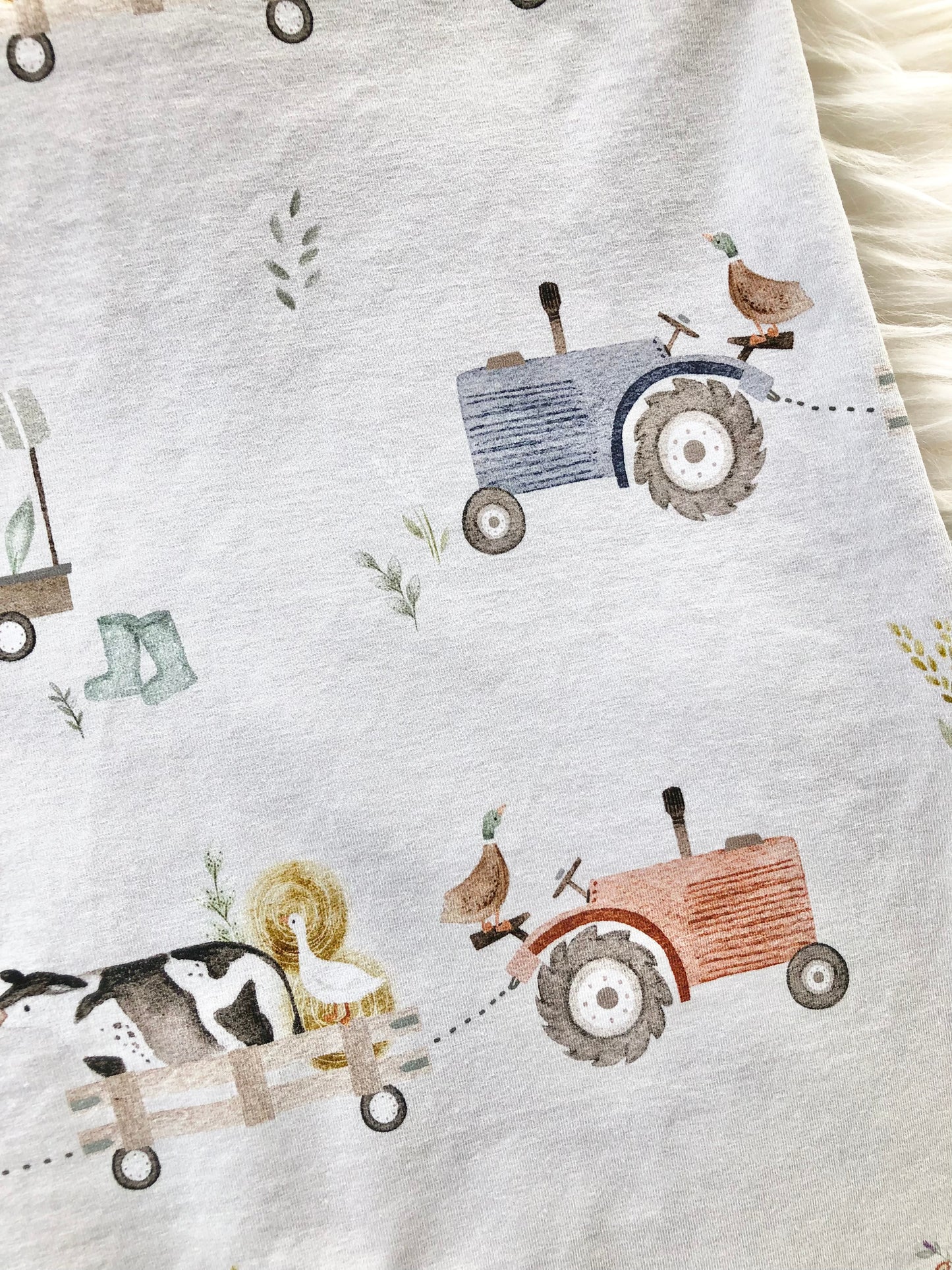 Harem romper: Farm Tractor