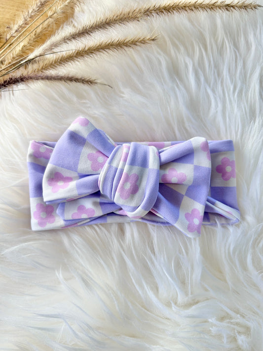 Oversized Bow Headband, Top Knots, Baby Girl Bow: Eloise Candy