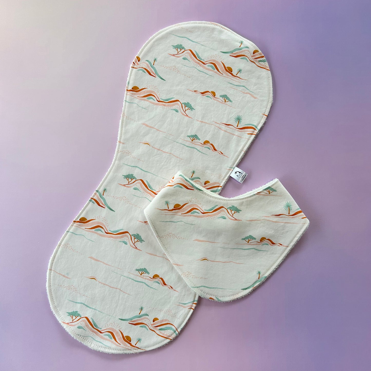 Savanna Baby Burp Cloth