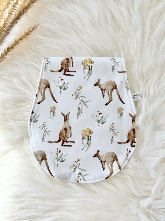 Kangaroo Baby Burp Cloth